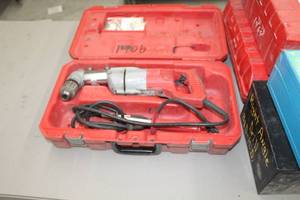 Milwaukee  12 Right Angle Drill Heavy Duty  with Plastic Case