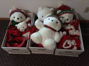 lot 51 image: Collection Of Daytons Santa Bears, Miss Bears & Accessories