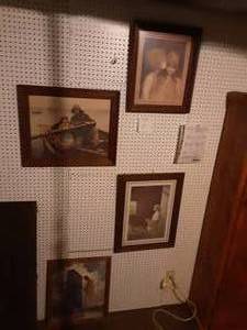 lot 67 image: 4-Framed Pictures