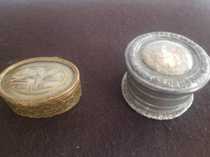 2 Antique Boxes