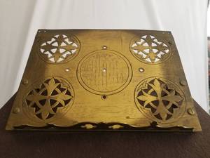 Solid Brass Bible Stand