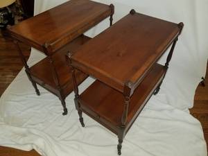 Pair Side Tables