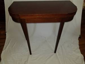 Mahogany Flip Top Table