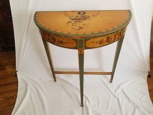 Small Half Round Table