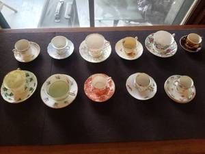 Cups and Saucers