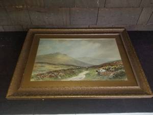 Original Antique Water Color