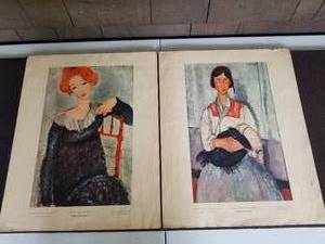 2 Amadeo Madigliani Prints 