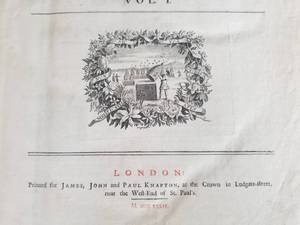 Rapins History of England Vol. 1