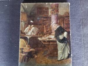 E. Grutzner Oil Painting