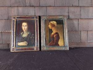2 Antique Borghese Prints