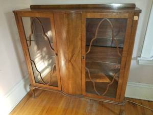 Antique Art Nouveau Bookcase