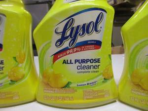 lot 31 image: Lysol All Purpose Cleaner