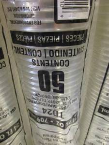 lot 134 image: Large Clear Solo Cups