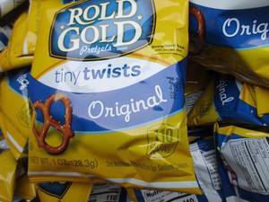 lot 39 image: Rold Gold Pretzels