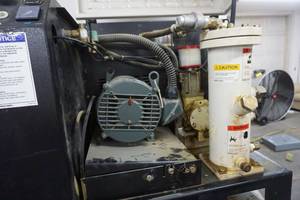 lot 4 image: Ingersall Rand Model SSREP10 Rotary Screw Commercial Air Compressor