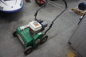 lot 10 image: Billy Goat Brand Model PR5508 Professional Lawn Landscape Power Rake