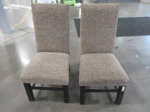 lot 15 image: Signature Design By Ashley Sommerford Dining Room Chair - Set of 2, D775-01.