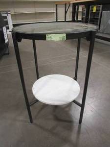lot 46 image: Signature Design By Ashley Zalany End Table, T245-6.