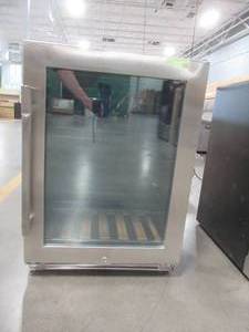 lot 52 image: Lanbopro LP54BC110 Can & Bottle Seamless Stainless Steel Beverage Refrigerator.