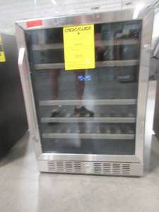 lot 53 image: NewAir Dual-Zone 46-Bottle Built-In Compressor Wine Cooler AWR-460DB - Scratch and Dent.