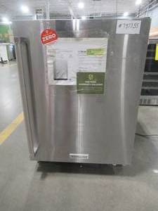 lot 58 image: KitchenAid 4.9-cu ft Built-InFreestanding Mini Fridge (Stainless Steel) KURR104ESB.