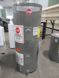 lot 64 image: Rheem Performance 30 Gal. Tall 6 Year 45004500-Watt Elements Electric Tank Water Heater, XE30T06ST45U1.