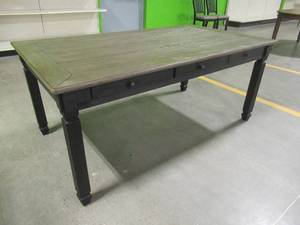 lot 89 image: Signature Design by Ashley Tyler Creek Rectangular Dining Room Table, D736-25.