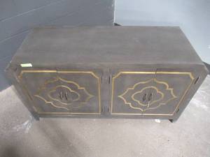 lot 328 image: Home Decorators Collection Laila Slate Brown Dresser 9990600270