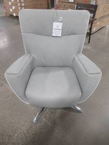 lot 331 image: Lorell Collaborative Lounge Chair in Gray LLR48160