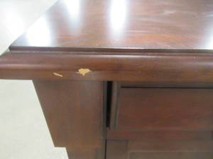 lot 332 image: Homestyles Aspen Rustic Cherry Buffet 5520-61
