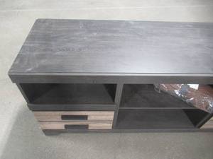 lot 343 image: Signature Design by Ashley Harlinton 63 TV Stand W325-68