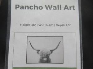 lot 642 image: Signature Design by Ashley Pancho Wall Art A8000258