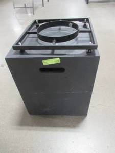 lot 153 image: Outdoor Propane Tank Cover In Black.