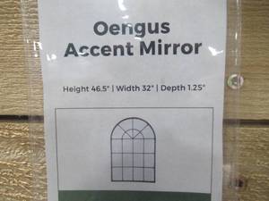 lot 647 image: Signature Design by Ashley Oengus Accent Mirror A8010025