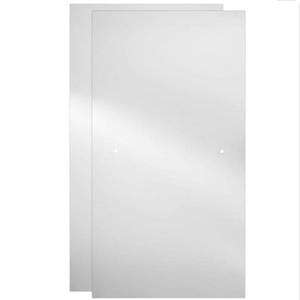 lot 171 image: Delta 60 in. Sliding Bathtub Door Glass Panels in Clear (1-Pair), SDGT060-CL-R.