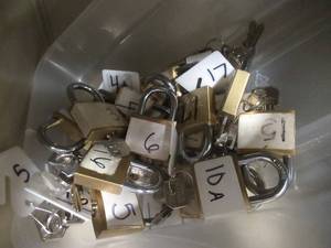 lot 270 image: Metal Locker System with Keys