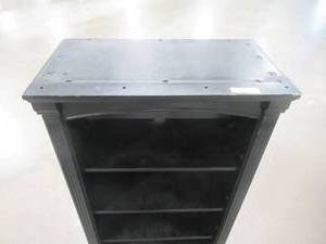 lot 271 image: Home Decorators Collection Edinburgh 48 in. H x 28 in. W 4-Shelf Modular Pier Top in Black 3061700210