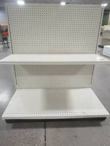 lot 412 image: 1 Retail Single-Sided Gondola Unit End Cap. Each Unit is 48 x 28 x 54 Tall.