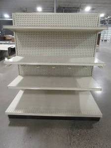 lot 413 image: 1 Retail Single-Sided Gondola Unit End Cap. Each Unit is 48 x 28 x 54 Tall.