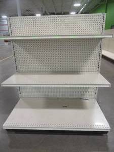 lot 414 image: 1 Retail Single-Sided Gondola Unit End Cap. Each Unit is 48 x 28 x 54 Tall.