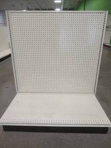 lot 415 image: 1 Retail Single-Sided Gondola Unit End Cap. Each Unit is 48 x 28 x 54 Tall.