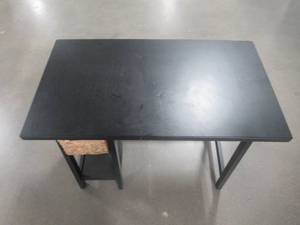 lot 363 image: Ashley Furniture Mirimyn 42 Home Office Desk in Black H505-610