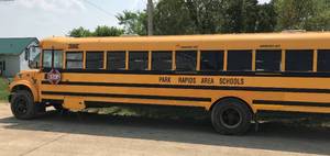 lot 2 image: 1999 International 3800 DT466E 77-Passenger Bus #24