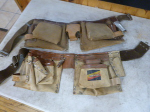 lot 51 image: 2 Belted Tool Pouches
