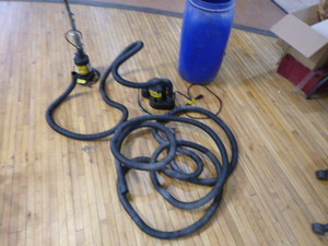 lot 121 image: 2 Submersible Sump Pumps
