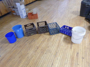 lot 146 image: Milk Crates and Buckets