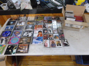 lot 153 image: Lot of CDs and Cassettes