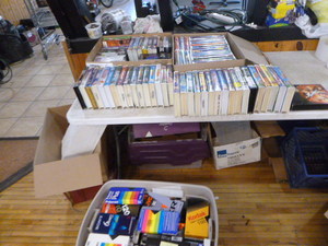 lot 154 image: Large Lot of VHS Tapes