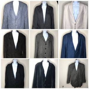Mens Suit Jacket Collection (L,XL) Howie Calvin Klein Chaps I.N.C Express