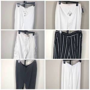 Womens Pants Collection J. Crew Arden B Casual Corner Steve & Berrys I.N.C (Valued $255)
